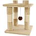 Albero Per Gatti Con Tiragraffi In Sisal 65 Cm Beige - Foto miniatura 5