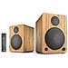 Cube Mini Neo Bamboo Sistema di Altoparlanti da Scaffale 2.0 Canali Potenza 36 Watt Bluetooth Colore Marrone - Foto miniatura 1
