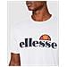 Elesse Prado T-shirt Da Uomo, Uomo, T-shirt, Shc07405, Bianco, L - Foto miniatura 3