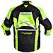 Giacca Tessuto Moto Fluo Impermeabile Cordura Sfoderabile Termica Touring Xl - Foto miniatura 3