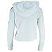 Felpa Da Donna Con Cappuccio Essentials 3-stripes Cropped Bianca Taglia Xl Codice Gm5574 - Foto miniatura 10