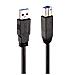 43098 10m USB A USB B Maschio Maschio Nero cavo USB - Foto miniatura 1