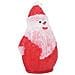 Babbo Natale Led In Acrilico Per Interno Ed Esterno 28 Cm - Foto miniatura 1