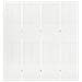 Paravento A 4 Pannelli Bianco 160x180 Cm In Acciaio - Foto miniatura 2