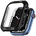 Apple Watch 7 Cassa Da 41 Mm Pc/vetro Temperato Nero Black - Foto miniatura 5