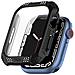 Apple Watch 7 Cassa Da 41 Mm Pc/vetro Temperato Nero Black - Foto miniatura 1