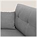 Megan Divano Letto Matrimoniale In Microfibra Smacchiabile T11 Grigio - Foto miniatura 5