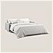 Megan Divano Letto Matrimoniale In Microfibra Smacchiabile T11 Grigio - Foto miniatura 6