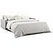 Megan Divano Letto Matrimoniale In Microfibra Smacchiabile T11 Grigio - Foto miniatura 9