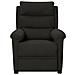 Poltrona Reclinabile Nera In Tessuto - Foto miniatura 2