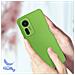 Cover Per Xiaomi 12 Lite In Silicone Semi-rigido Soft-touch Verde - Foto miniatura 5