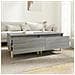 Tavolini 2pz Grigio Sonoma 50x46x35 Cm In Legno Multistrato - Foto miniatura 3