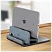 Doppio Supporto Per Macbook E Ipad Verticale, Grigio - Foto miniatura 5