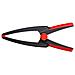 Clippix Morsa A Molla 5,5 Cm Nero, Rosso - Foto miniatura 1