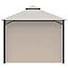 Gazebo Da Giardino Sao 300s300 Beige - Foto miniatura 3