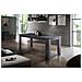 Tavolo Allungabile Natan, Consolle Allungabile Fino A 12 Posti, Consolle Estensibile 100% Made In Italy, Cm 160/210x90h75, Ardesia - Foto miniatura 4