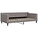 Divano Letto Con Materasso Tortora 100x200 Cm In Tessuto - Foto miniatura 8