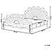 Letto Matrimoniale Rattan Legno Chiaro 160 X 200 Cm Florentine - Foto miniatura 8