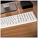 Tastiera Cablato NGS-KEYBOARD-0284  per Casa e Ufficio (Layout Spagnolo) Colore Bianco - Foto miniatura 2