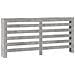 Copertura Termosifone Grigio Cemento 175x20x82cm In Multistrato - Foto miniatura 2