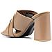 X Slide Sandal 85 W /hw Sandali Pelle Scarpe Donna Beige Eu 36, Hw0hw01520 Rbc - Foto miniatura 3