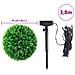 Sfere di Bosso Artificiale con Luci LED 2 pz Verdi 47 cm - Foto miniatura 8