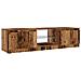 Mobile Porta TV con LED Legno Antico 140x40x35,5 cm Multistrato - Foto miniatura 9