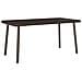 Tavolino Giardino Rettangolare Marrone 80x40x37 Cm Polyrattan - Foto miniatura 1