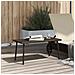 Tavolino Giardino Rettangolare Marrone 80x40x37 Cm Polyrattan - Foto miniatura 3