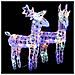 Lusso Casadino -  Renne Di Natale 2 Pz Multicolore 80 Led In Acrilico - Foto miniatura 6