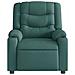 Poltrona Reclinabile in Tessuto Verde Scuro - Foto miniatura 3