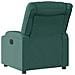 Poltrona Reclinabile in Tessuto Verde Scuro - Foto miniatura 5