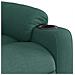 Poltrona Reclinabile in Tessuto Verde Scuro - Foto miniatura 8