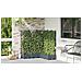 Vaso da Giardino con Trellis 5 pz Grigio Chiaro 120x120x125.5 cm - Foto miniatura 4