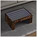 Tavolino da Salotto con LED Infinity Rovere Fumo 70x50x30 cm - Foto miniatura 2