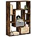Libreria Rovere Fumo 63x20x90 cm in Truciolato - Foto miniatura 2
