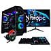 Pc Gaming Pack Gold Plus Nero - I5-14400f, Rx 6600 8 Gb, 16 Gb Ddr4, 1 Tb M2, Win11, Monitor 24"" Fhd 120hz Ips E Accessori Gaming Completi - Pronto Per Giocare - Foto miniatura 1