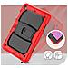 Custodia Per Ipad 7/8/9 10.2” Con Supporto E Tracolla Rossa - Foto miniatura 4