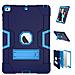 Custodia Per Ipad 9.7"" 2018/2017 Armata Con Supporto Blu - Foto miniatura 2