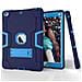 Custodia Per Ipad 9.7"" 2018/2017 Armata Con Supporto Blu - Foto miniatura 3