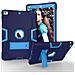 Custodia Per Ipad 9.7"" 2018/2017 Armata Con Supporto Blu - Foto miniatura 1