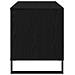 Mobile per dischi  Nero Rovere 100x38x48 cm in Legno ingegnerizzato - Foto miniatura 7