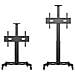 5834 Supporto TV a parete 190,5 cm (75") Nero - Foto miniatura 3