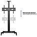 5834 Supporto TV a parete 190,5 cm (75") Nero - Foto miniatura 13