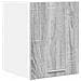 Armadio pensile Riga Grigio Sonoma e Bianco 30 x 31 x 40 cm - Foto miniatura 1
