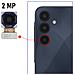 Fotocamera Posteriore Compatibile Samsung Galaxy A16 Obiettivo Macro 2mp - Foto miniatura 2