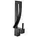 Rubinetto per lavabo da bagno, Blackswan, tipo M296, modello a cascata nero opaco, misura 34 cm - Foto miniatura 1