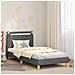 Struttura letto bambini con testata Grigio Scuro 90 x 200 cm - Foto miniatura 2