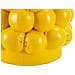 Vaso Lemons Giallo In Resina A Grappolo Di Limoni 21x28 Cm - Foto miniatura 4