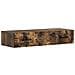 Tavolino da Parete Laterale Rovere Fumo 87,5 x 34,5 x 17 cm - Foto miniatura 1